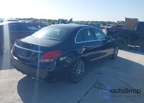 2017 Mercedes-Benz C 300 Luxury/Sport from USA, damaged, VIN 55SWF4JB2HU225757